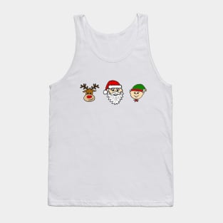 Santa and Friends Tank Top